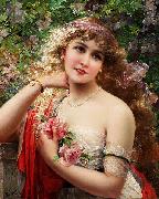 Emile Vernon La printemps oil painting artist